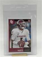 Set of Panini Jalen Hurts Rookie Trading Cards