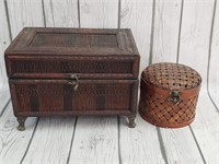 2 Decorative Boxes