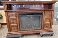 Fireplace Entertainment Cabinet