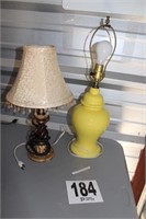 Yellow Lamp & Small Lamp (U232B)