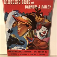 1951 RINGLING BROS  BARNUM & BAILEY CIRCUS PROGRAM