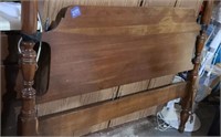 Cherry Wood Headboard, foot board and Dressers