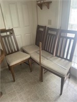 Six dining Chairs