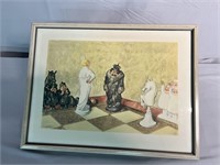 Framed Chess Picture