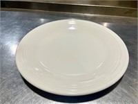 Bid X60 Fiesta White Dinner Plates 10.5"