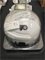 Philadelphia Flyers Autographed Mini-Helmet