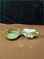 Pair of small McCoy pots