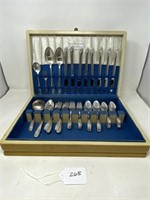 Set of Roger Brothers Silver Plate Flatware