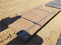 (1)Steel Road Plate Approx 60" x 120" x 1/2"Thick