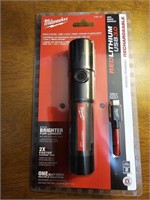 NEW MILWAUKEE RED LITHIUM RECHARGEABLE FLASHLIGHT