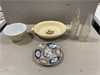 Pfaltzgraff Dish, Pyrex Bowl and Others