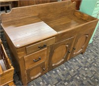Antique Softwood Low Dry Sink