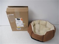 "Used" Amazon Basics Octagon Pet Bed, 20", Brown