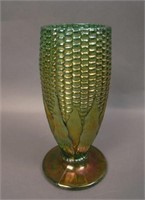 N Corn Vase w/ Stalk Base – Green (rare &