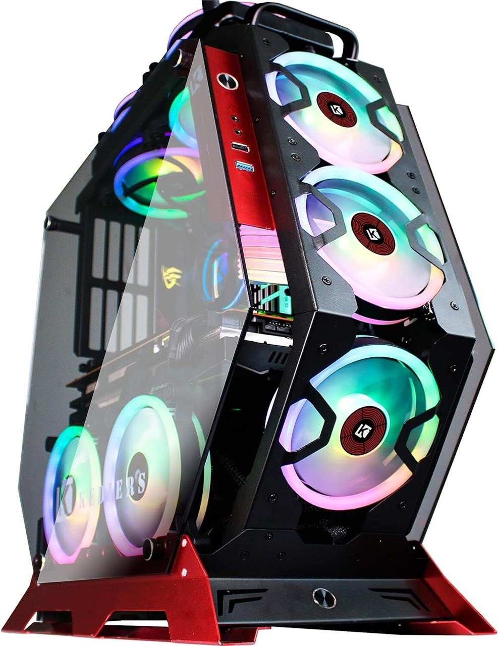 KEDIERS PC Case ATX Mid Tower C570 Knight Series