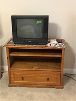 19" Fisher TV With Stand
