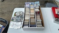 huge box of sports card over 2500 cards with stars