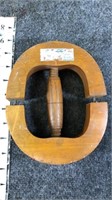 vtg wooden hat stretcher