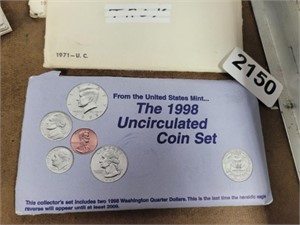 1998 UNCIRCULATED COIN SET