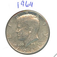 1964 Kennedy Silver Half Dollar