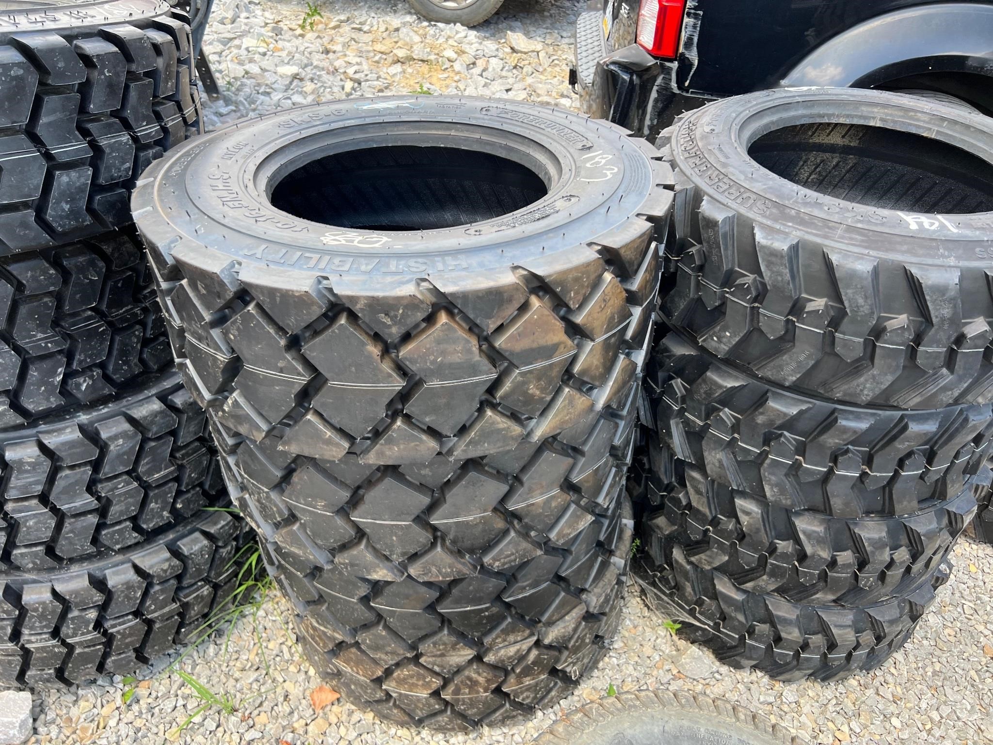 4 Unused SKS 10-16.5 Skid Steer Tires