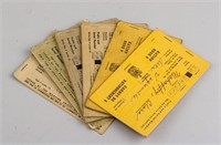 Six Dominion of Canada Ration Books