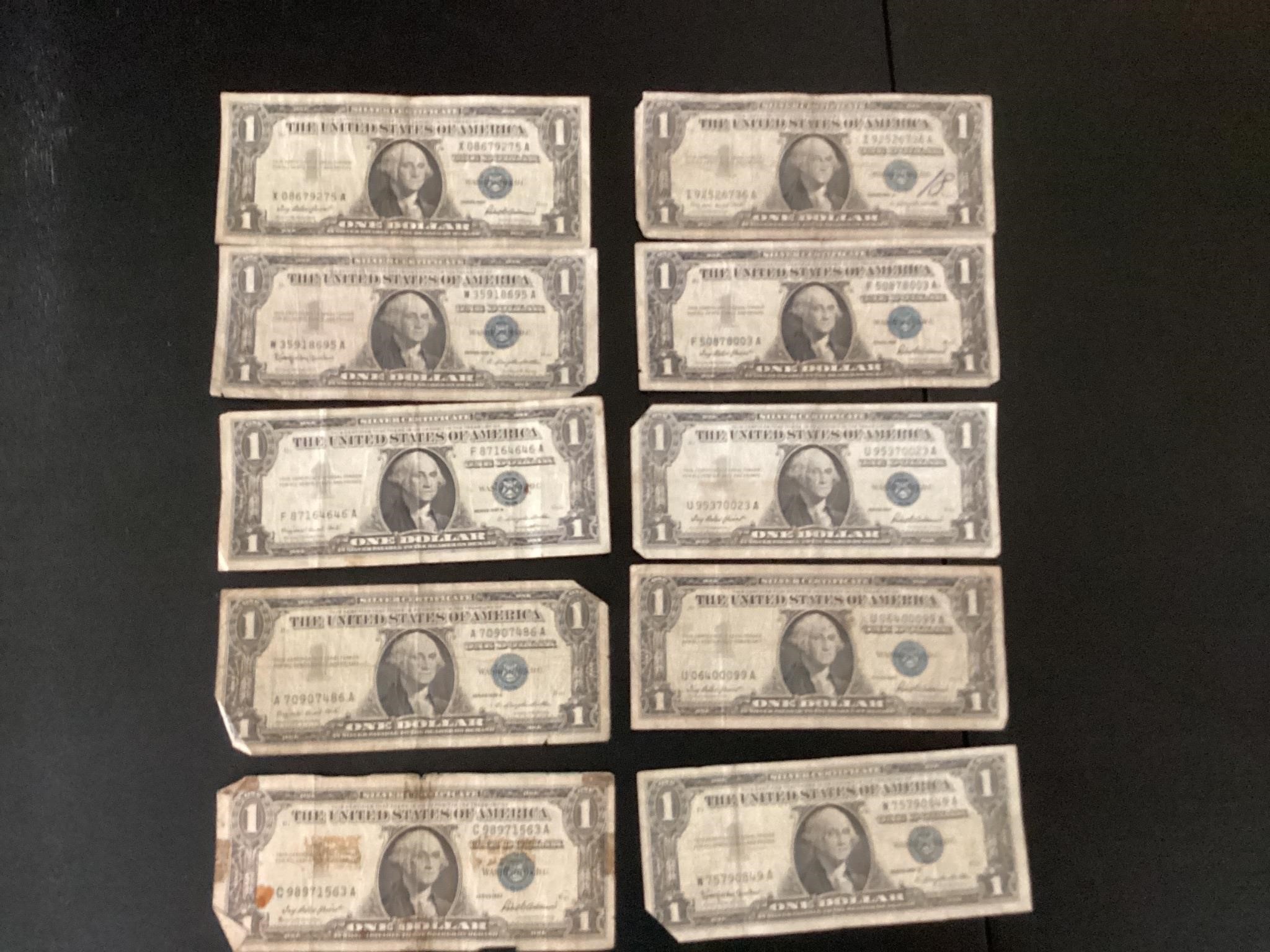 10- 1957 SILVER CERTIFICATES