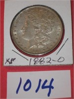 1882o Morgan Silver Dollar XF