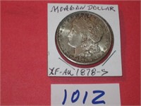 1878s Morgan Silver Dollar XF/AU