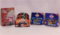 5 new diecast race cars: Two 1995 Action Platinum