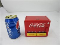 Tirelire en métal interactive Coca-Cola