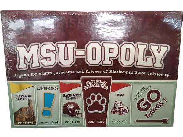 Mississippi State University MSU-Opoly Board Game