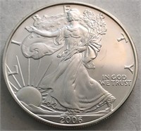 2006 UNC America Silver Eagle Dollar