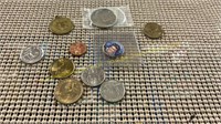 Assorted Coins & Tokens