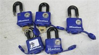 5  Master Locks