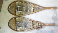 Antique Snow Shoes (NO SHIPPING) (42" long)