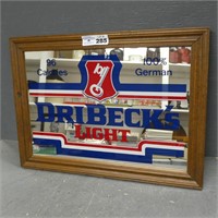 DriBeck's Beer Advertising Mirror