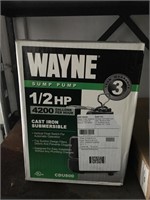 Wayne Sump Pump 1/2 HP