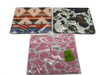 Set of 3 mouse pads