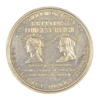 1897 British Queen Victoria Calendar Medal.