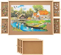 Snail Spinning Jigsaw Puzzle Board Portable