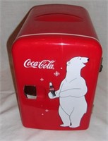 Coca-Cola hot/ cold mini cooler.