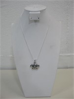 Turtle Pendant Fashion Costume Jewelry Necklace