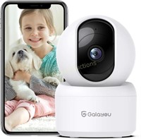 GALAYOU Indoor Security Camera 2K  360 Degree