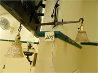 2 Light Hanging Scale Lamp