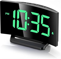 Modern LED Digital Alarm Bedroom Clock