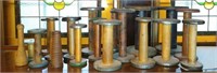 20 Antique Thread Spools