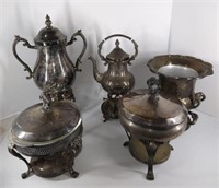 Silver Plate Serving