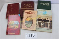 Group of (6) Religious Hymn Books