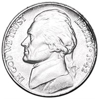 1942 Jefferson War Nickel UNCIRCULATED